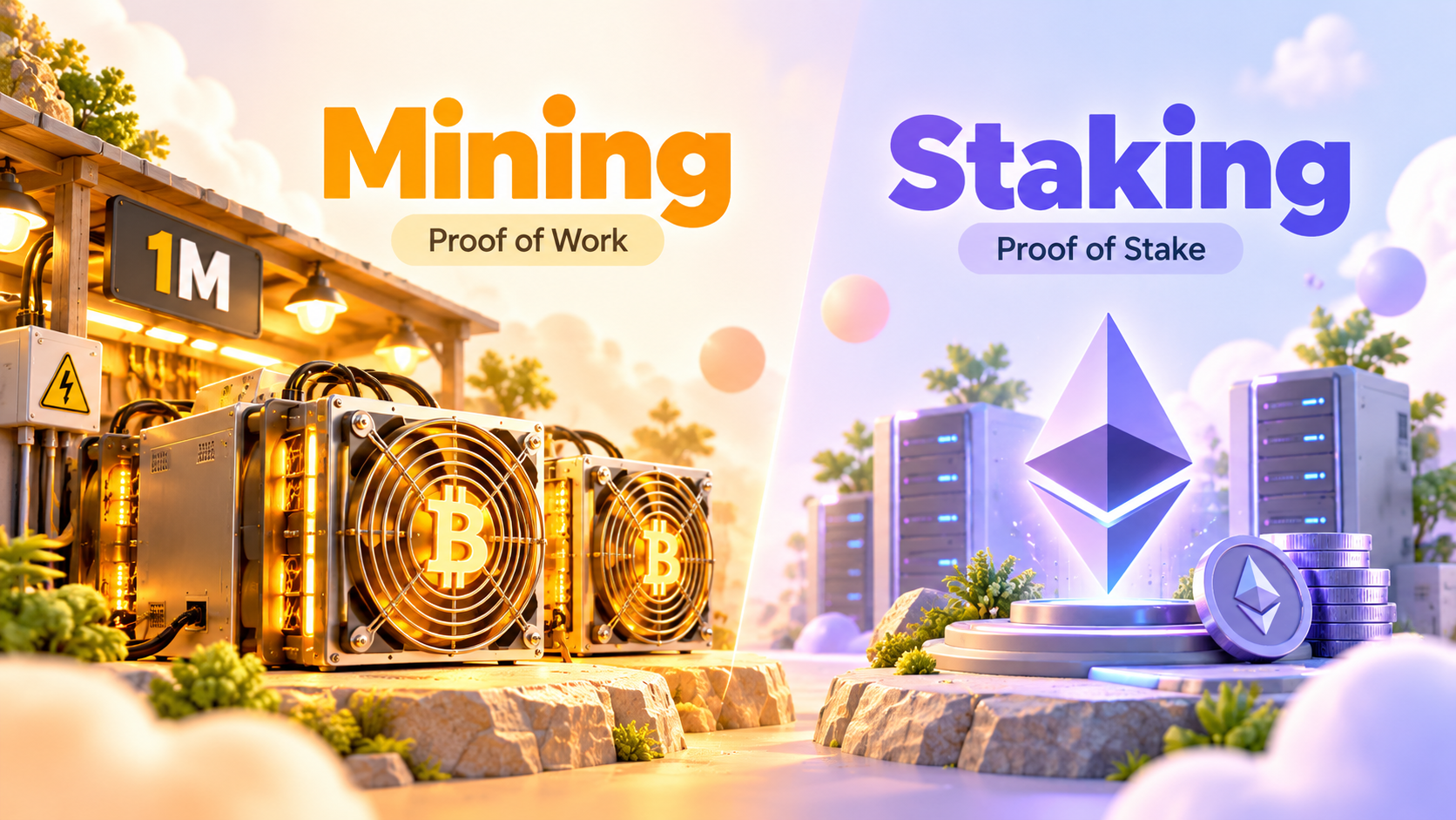 How-They-re-Secured-Mining-vs-Staking-